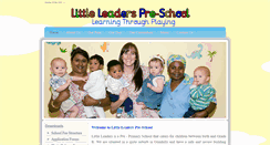 Desktop Screenshot of littleleaderspreschool.co.za